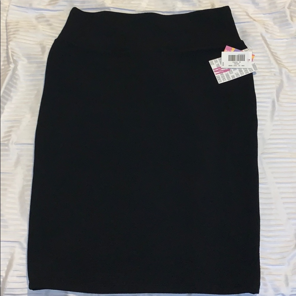 Black Lularoe Cassie Pencil Skirt